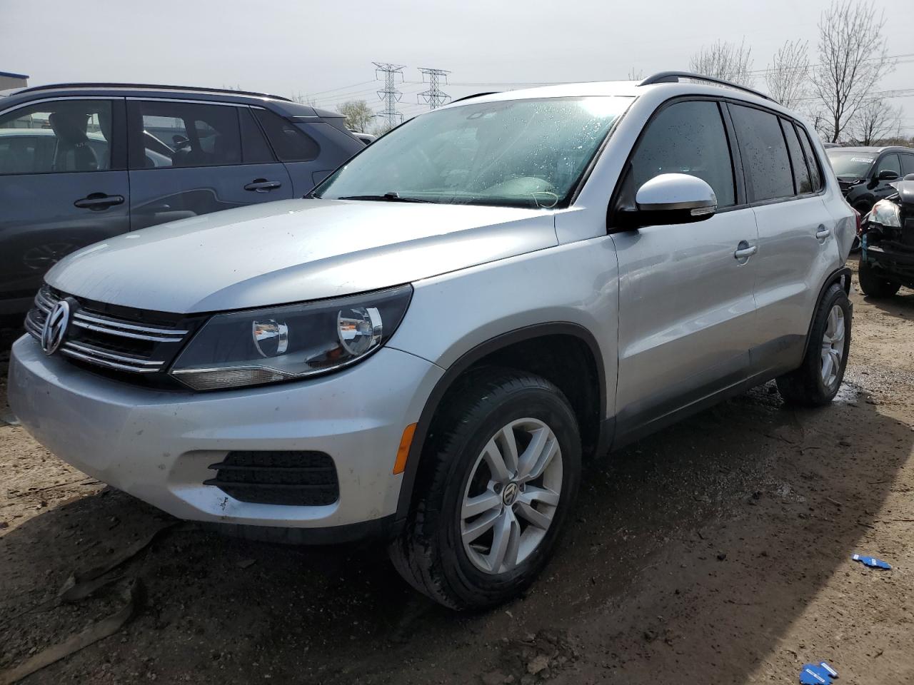 WVGAV7AX2GW521055 2016 Volkswagen Tiguan S