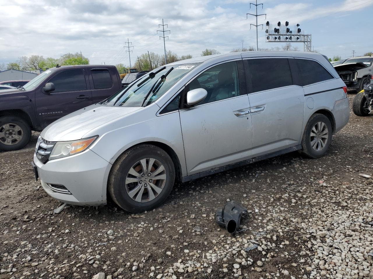 5FNRL5H46FB106630 2015 Honda Odyssey Ex