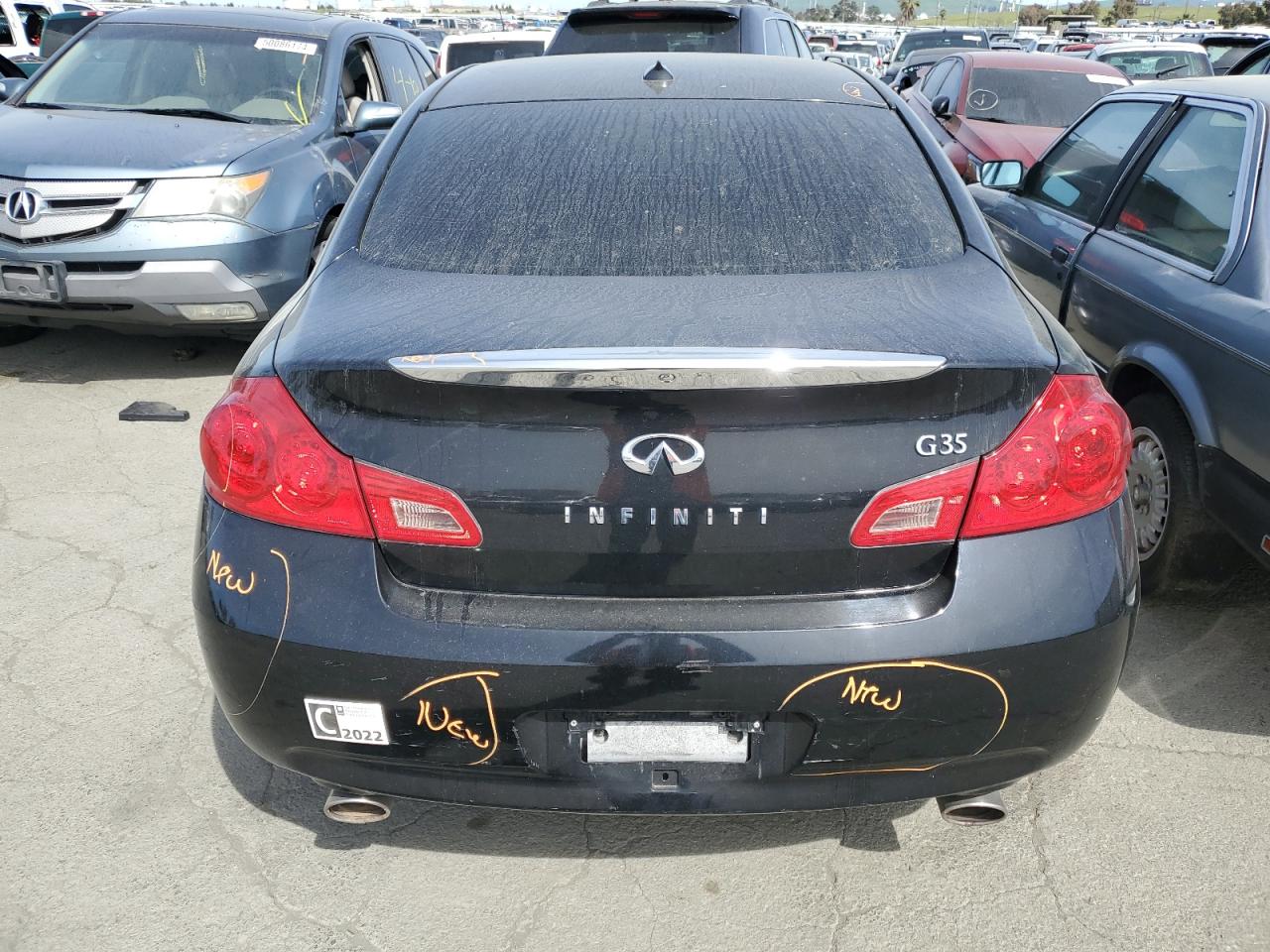 JNKBV61E98M227312 2008 Infiniti G35