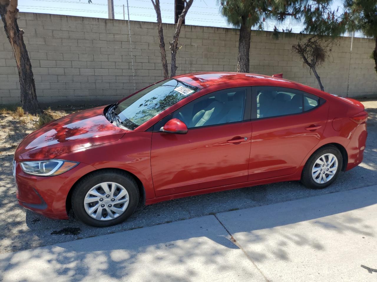 2017 Hyundai Elantra Se vin: KMHD74LF5HU328566