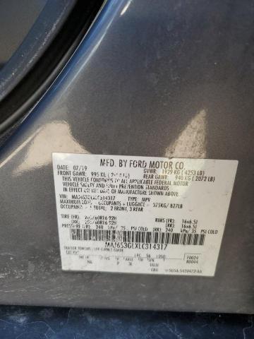 2020 FORD ECOSPORT MAJ6S3GLXLC314317