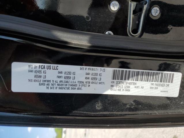 2015 DODGE CHARGER PO - 2C3CDXKT9FH897894