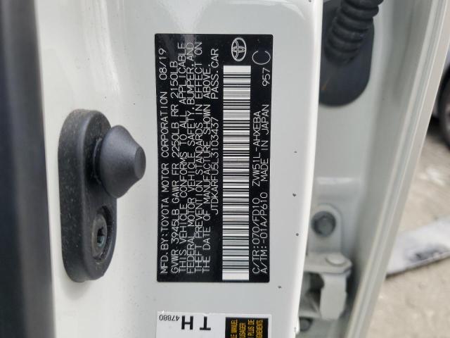 2020 TOYOTA PRIUS L - JTDKARFU5L3103437