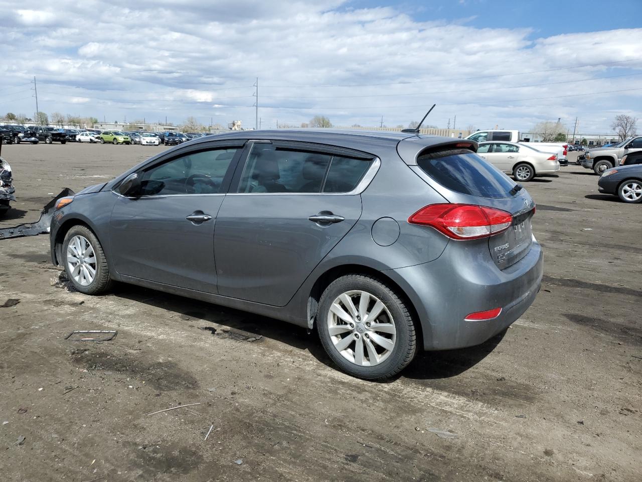 2014 Kia Forte Ex vin: KNAFX5A81E5245551