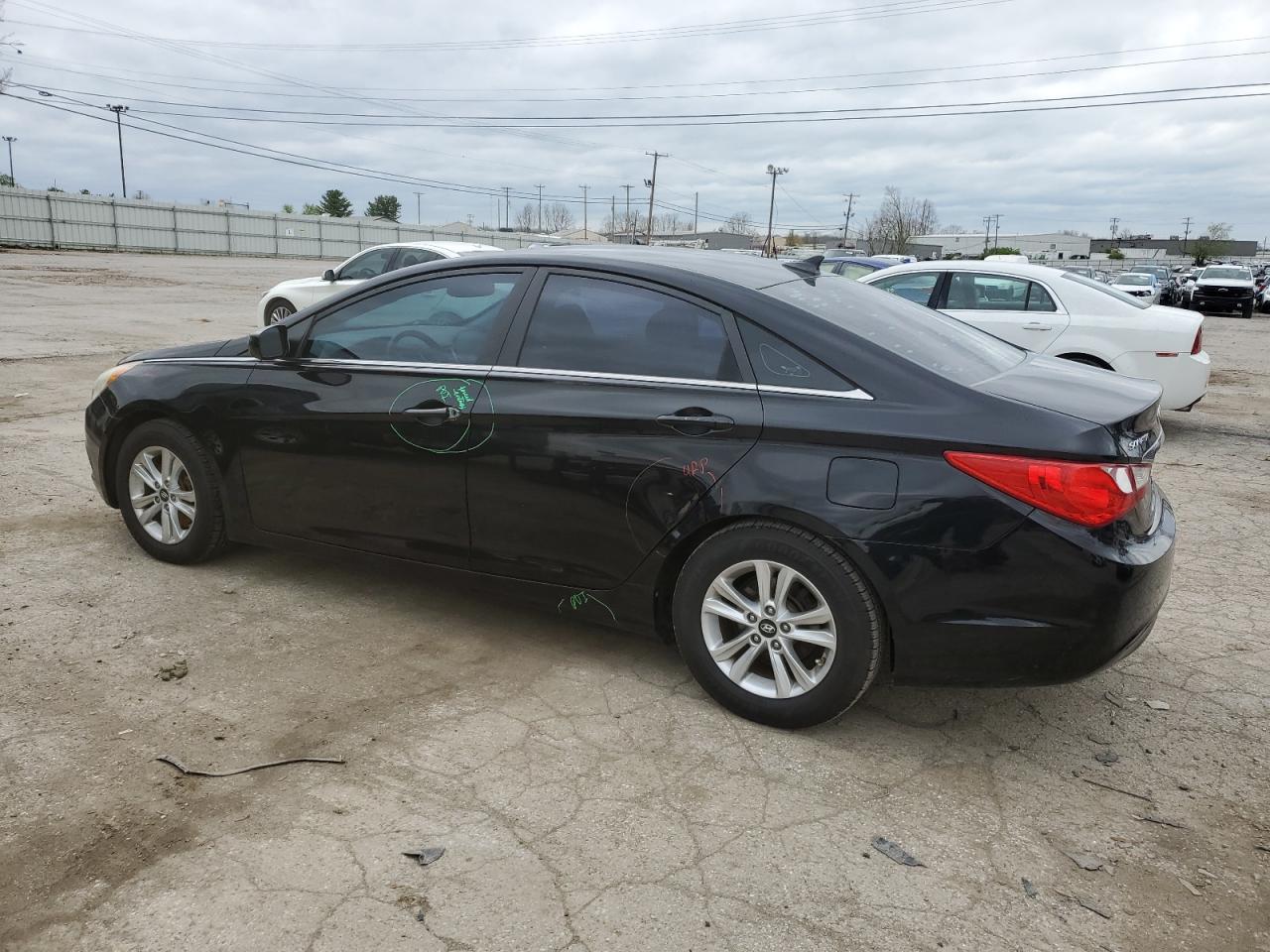 Lot #2576112405 2011 HYUNDAI SONATA GLS