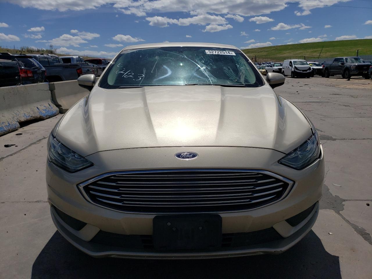 2017 Ford Fusion Se vin: 3FA6P0H73HR398491