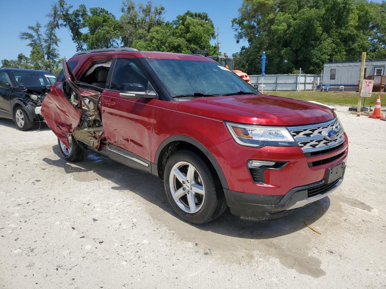 1FM5K7D88JGA12233 FORD EXPLORER 2018