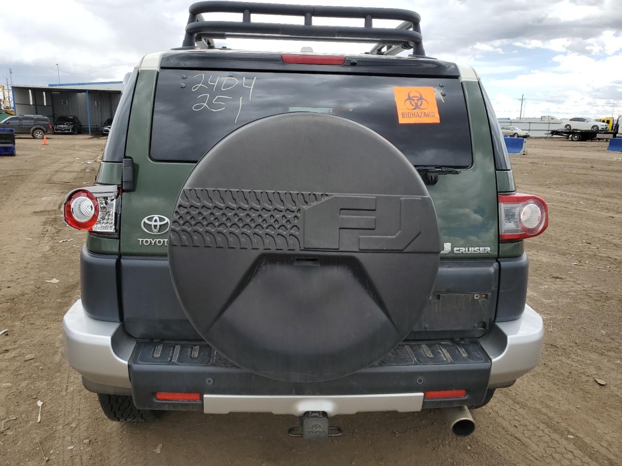 2014 Toyota Fj Cruiser vin: JTEBU4BF0EK187673