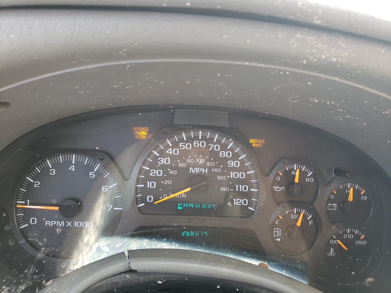 1GNDT13S142352937 2004 Chevrolet Trailblazer Ls