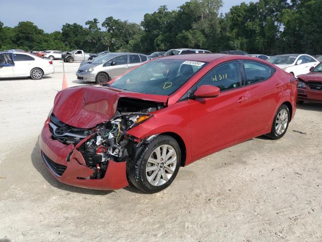 Lot #2503588912 2015 HYUNDAI ELANTRA SE salvage car