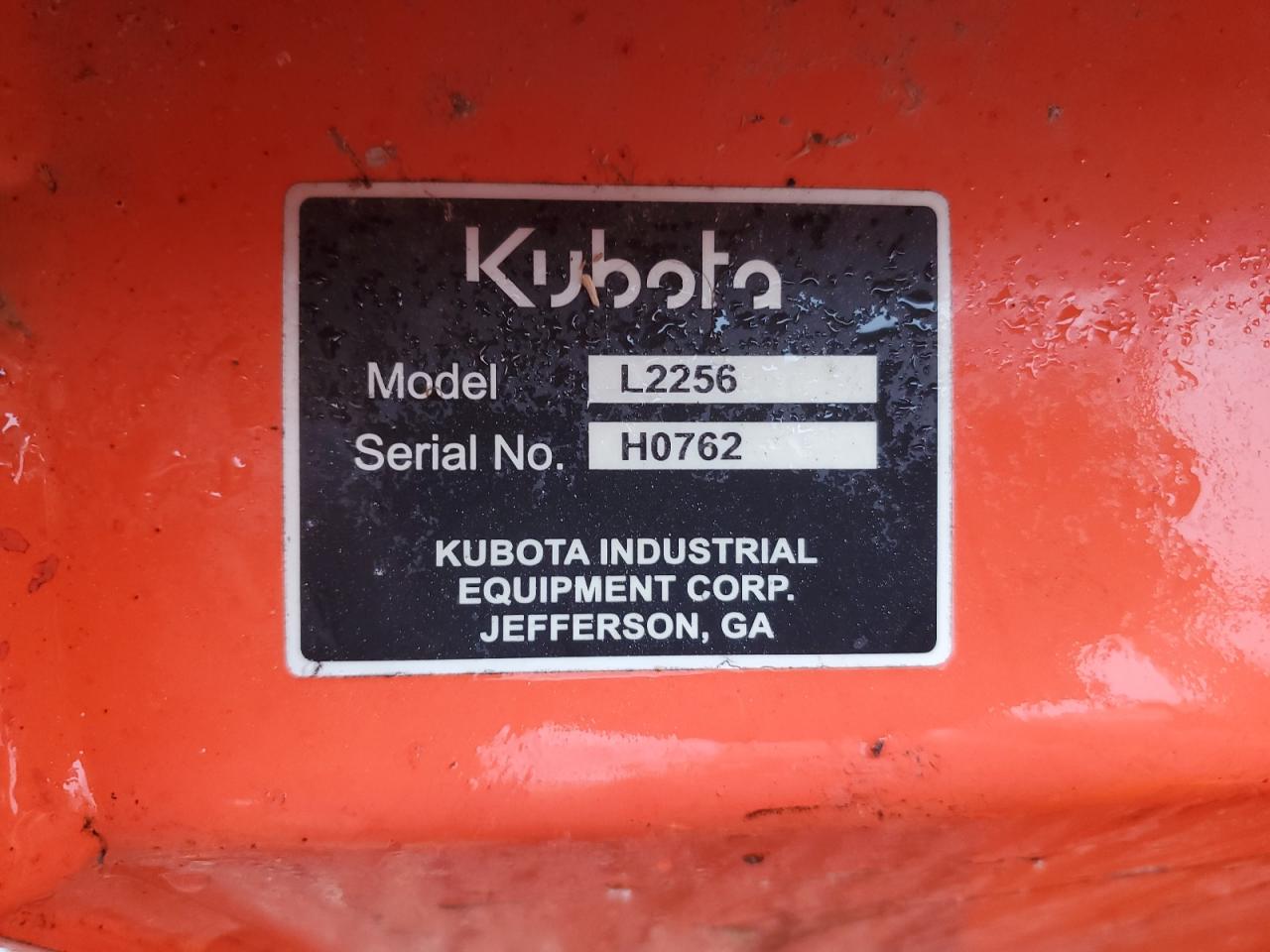 Lot #2990916329 2017 KUBO TRACTOR