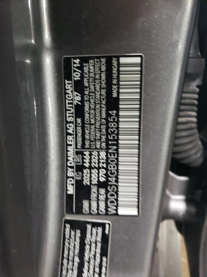 2014 Mercedes-Benz Cla 250 4Matic vin: WDDSJ4GB0EN153854