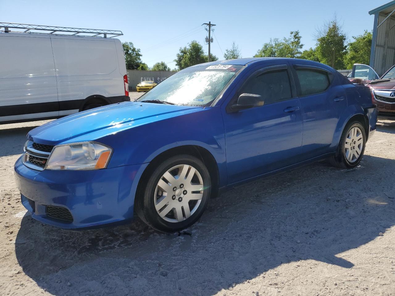 1C3CDZAB8EN187718 2014 Dodge Avenger Se