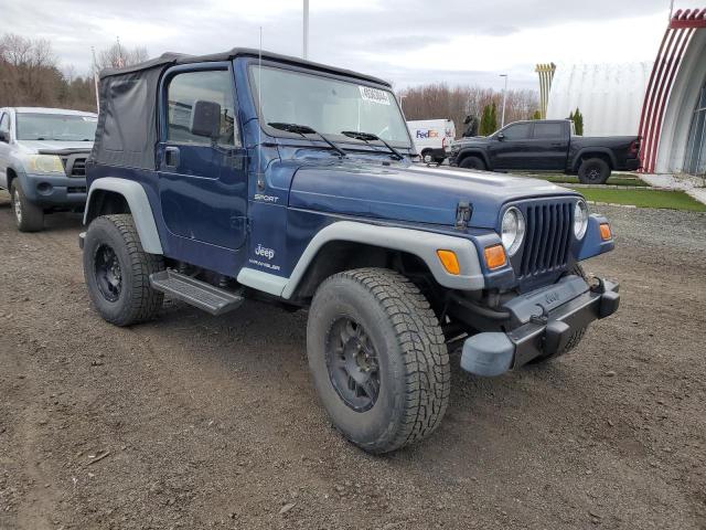 Lot #2438020605 2003 JEEP WRANGLER salvage car