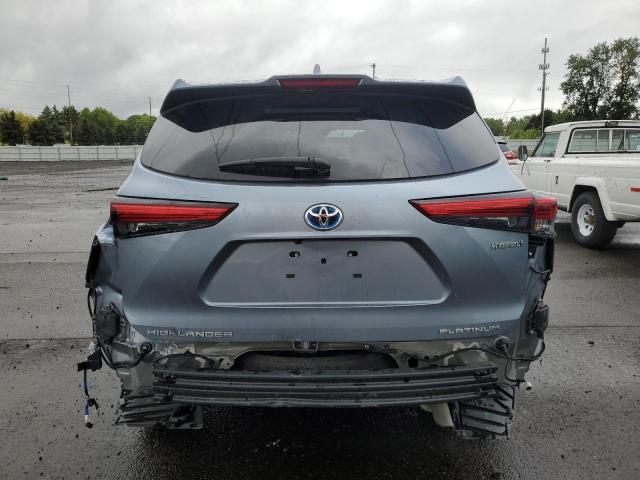 2022 Toyota Highlander Hybrid Platinum VIN: 5TDEBRCH5NS095780 Lot: 52230894