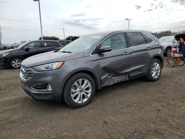 Lot #2457370658 2022 FORD EDGE TITAN salvage car