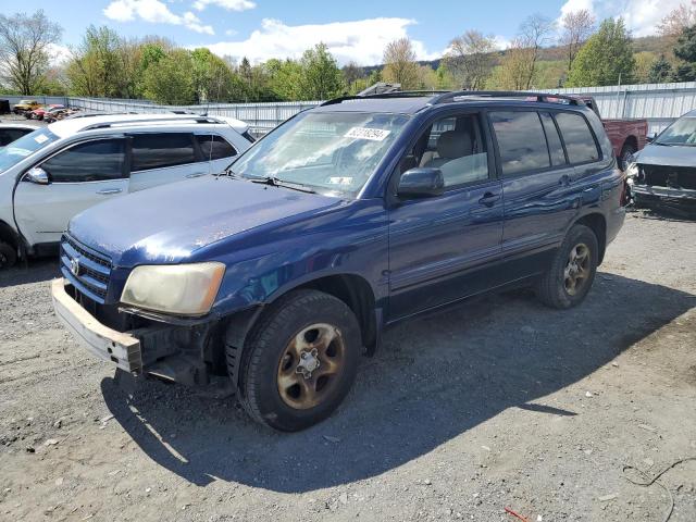 Lot #2524142645 2002 TOYOTA HIGHLANDER salvage car