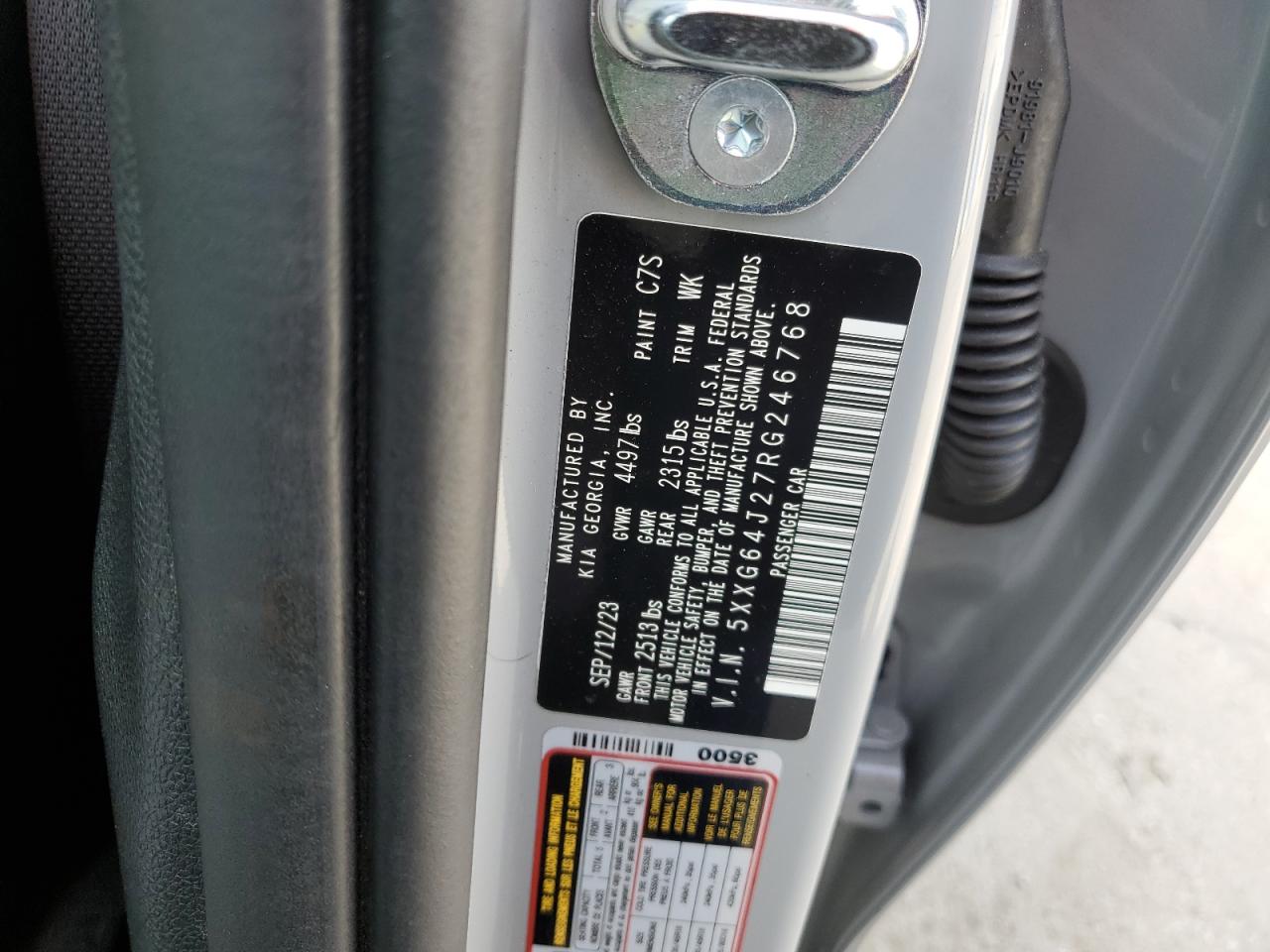 5XXG64J27RG246768 2024 Kia K5 Gt Line