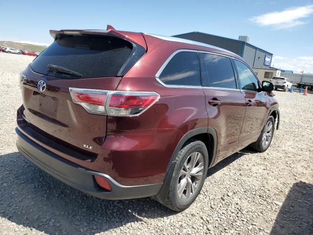 VIN 5TDJKRFH2FS206670 2015 Toyota Highlander, Xle no.3