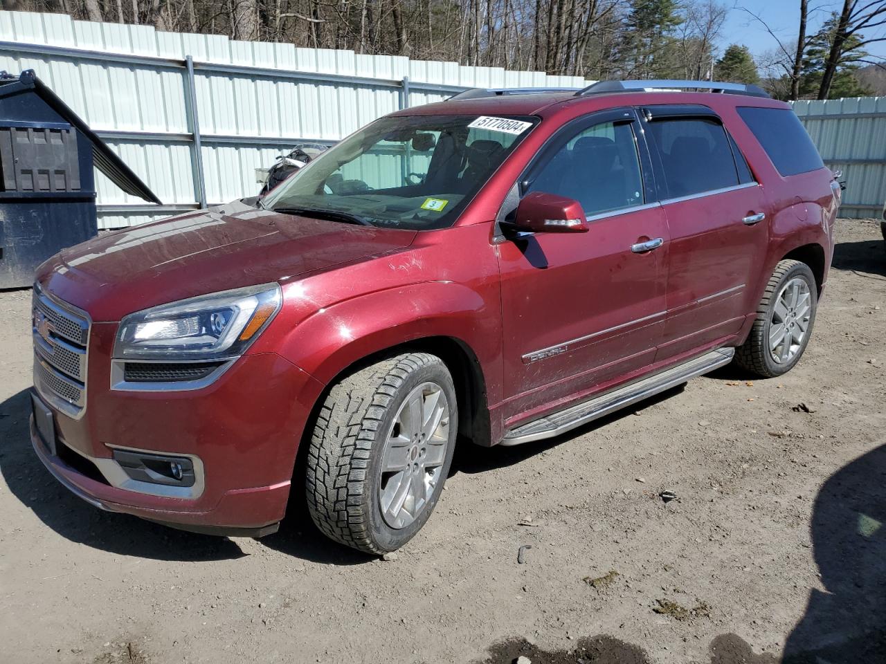 1GKKVTKD4GJ282888 2016 GMC Acadia Denali