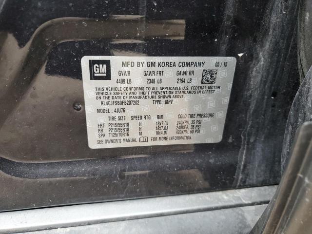 2015 BUICK ENCORE CON - KL4CJFSB0FB207202