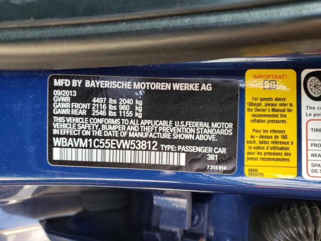 VIN WBAVM1C55EVW53812 2014 BMW X1, Sdrive28I no.13