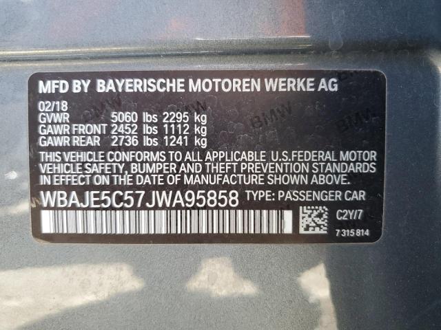 2018 BMW 540 I - WBAJE5C57JWA95858
