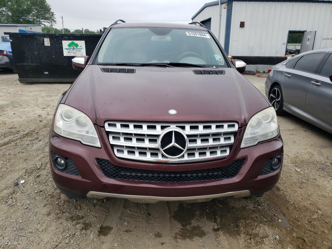 4JGBB5GB7AA567398 2010 Mercedes-Benz Ml 350