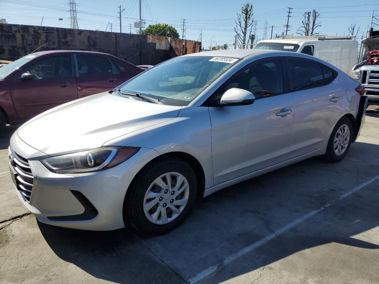 KMHD74LF2HU083998 2017 Hyundai Elantra Se