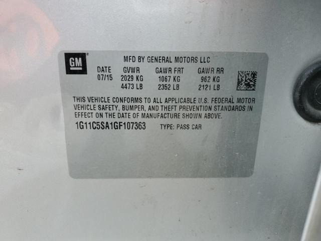 2016 CHEVROLET MALIBU LIM - 1G11C5SA1GF107363