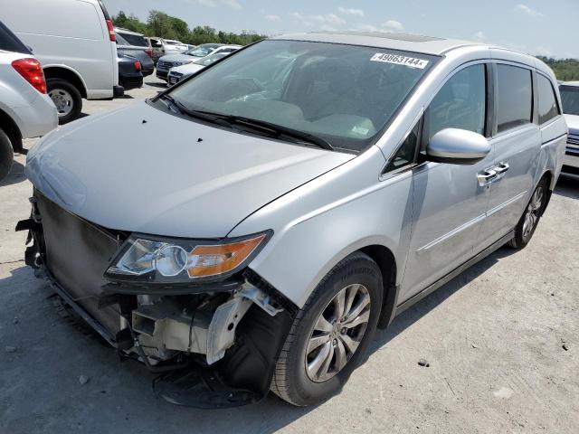 Lot #2471387914 2014 HONDA ODYSSEY EX salvage car