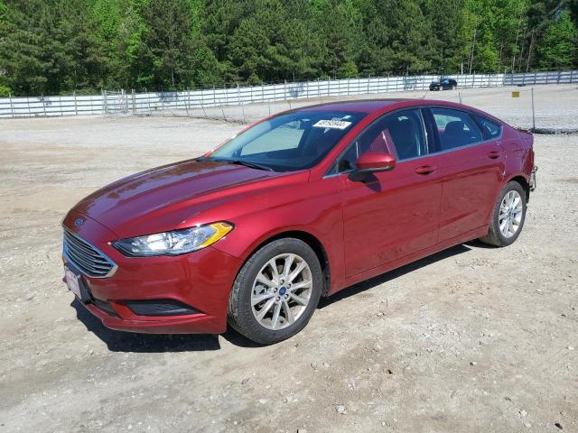 VIN 3FA6P0H76HR102895 2017 Ford Fusion, SE no.1