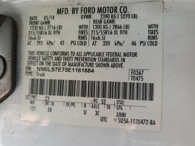 NM0LS7E75E1161884 2014 Ford Transit Connect Xl