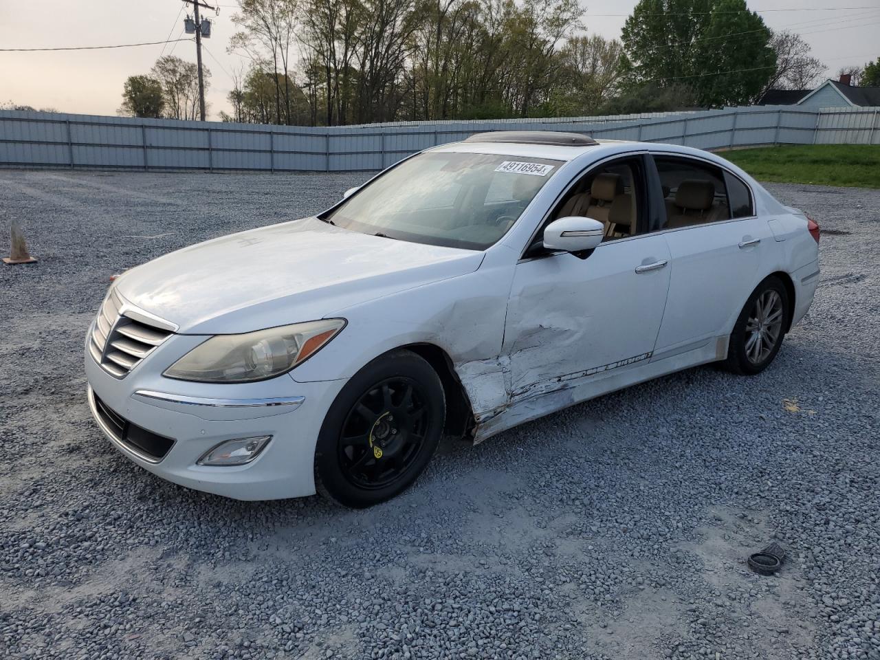 KMHGC4DD2EU262737 2014 Hyundai Genesis 3.8L