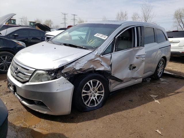 Lot #2485107813 2011 HONDA ODYSSEY EX salvage car