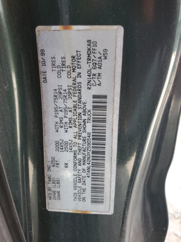 4TANL42N3YZ590548 2000 Toyota Tacoma