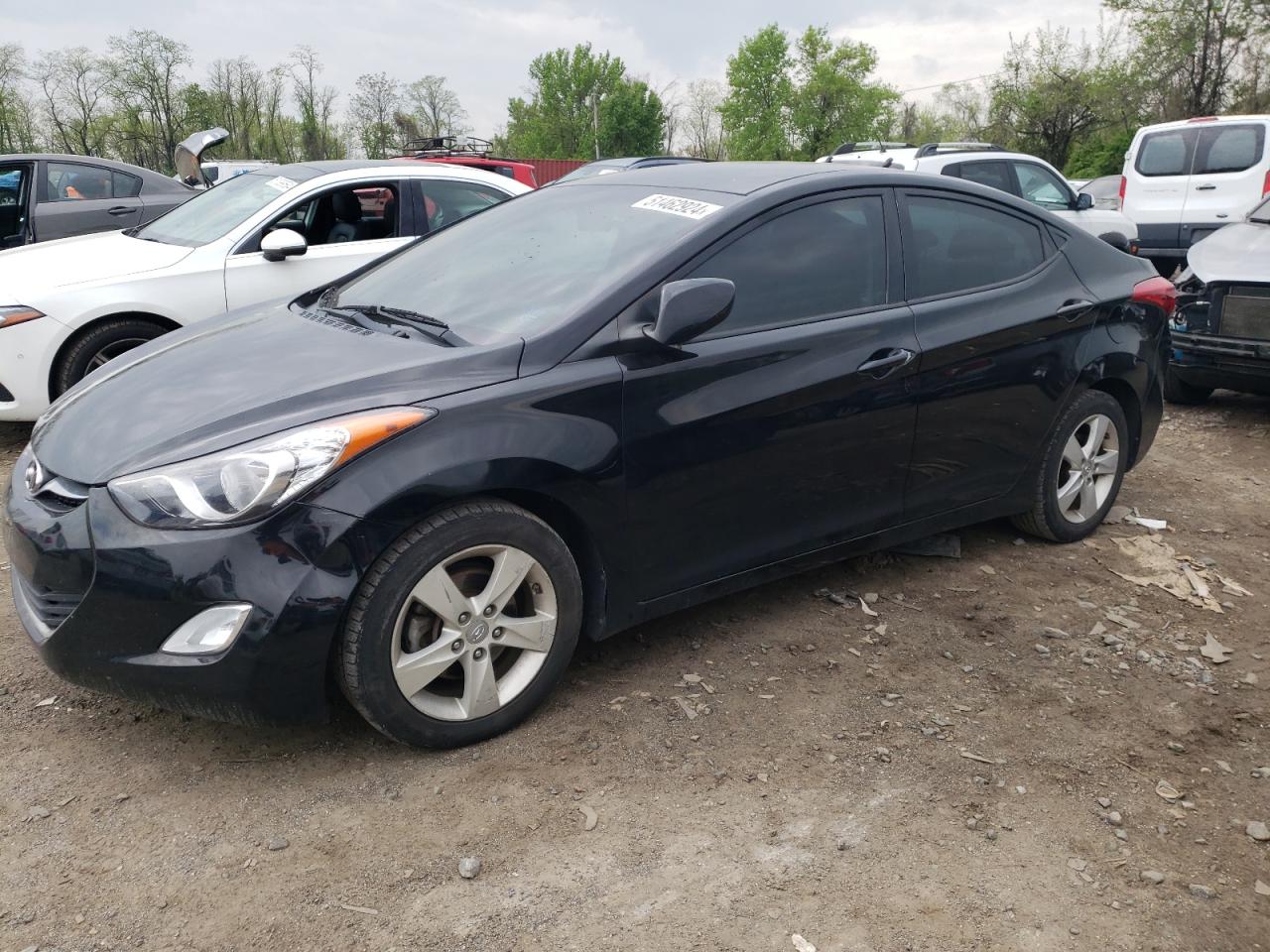 KMHDH4AE2DU653984 2013 Hyundai Elantra Gls