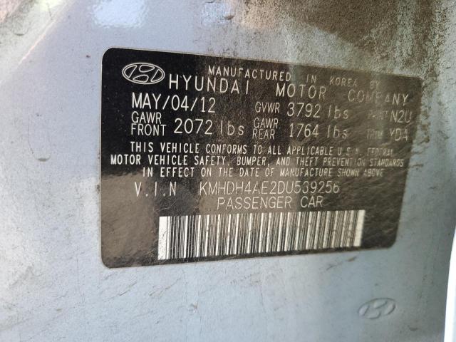2013 HYUNDAI ELANTRA GL - KMHDH4AE2DU539256