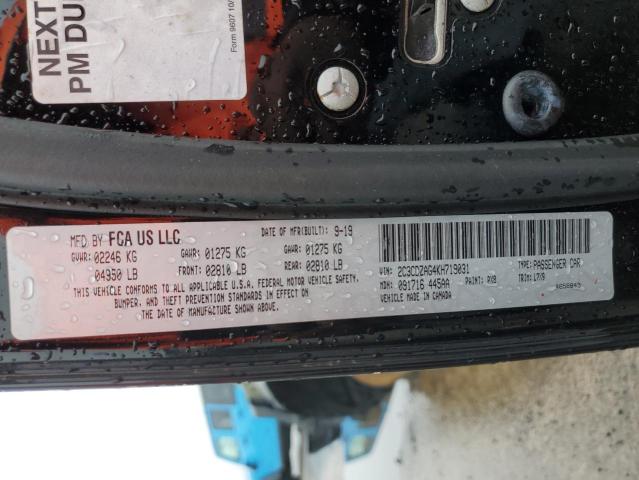 2019 DODGE CHALLENGER - 2C3CDZAG4KH719031