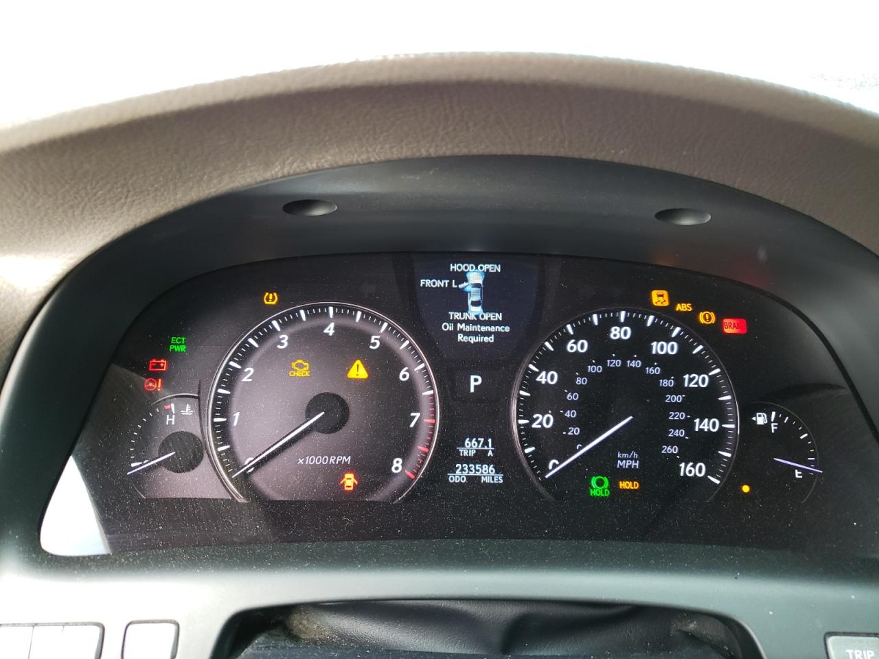 JTHBL46F375046355 2007 Lexus Ls 460