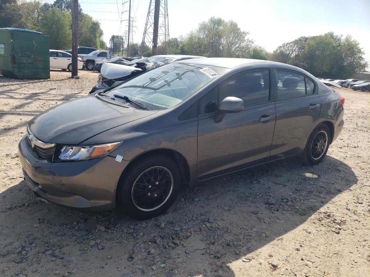 2HGFB2F57CH332392 2012 Honda Civic Lx