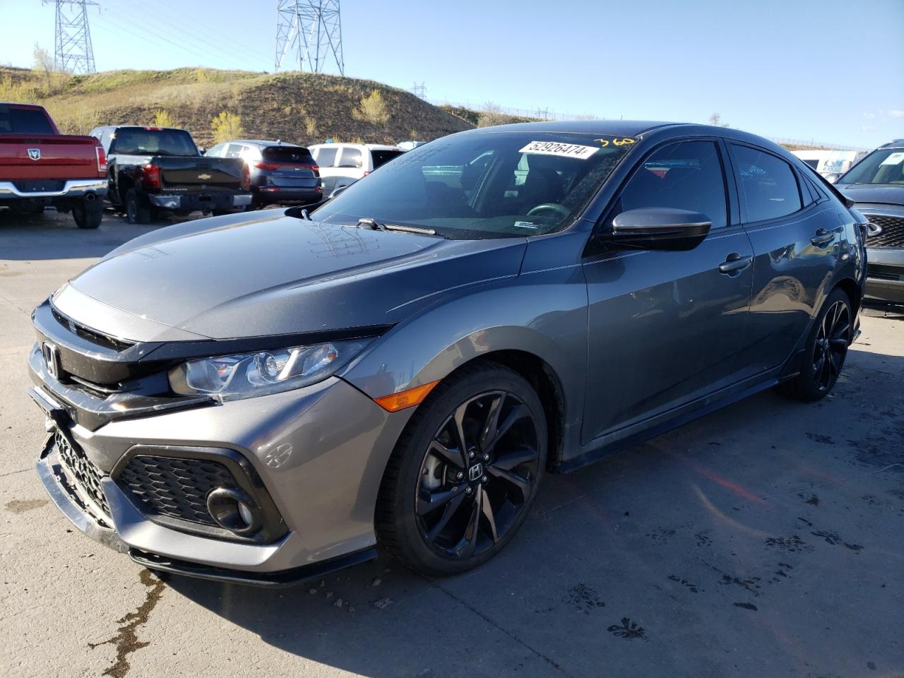 SHHFK7G48JU225502 2018 Honda Civic Sport