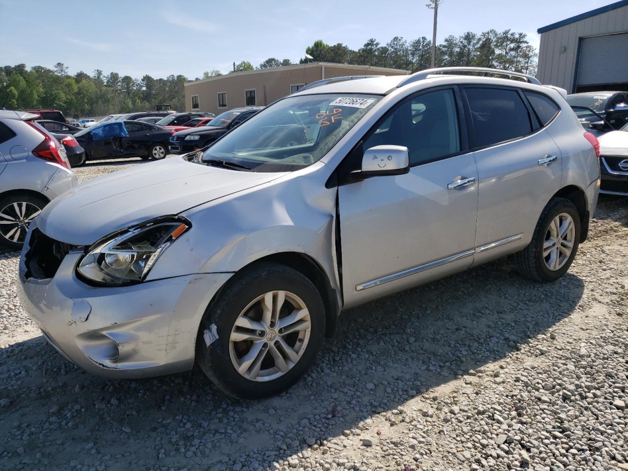 2012 Nissan Rogue S vin: JN8AS5MV6CW363474