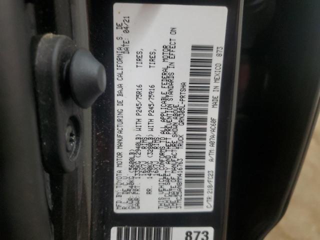 2021 Toyota Tacoma Double Cab VIN: 3TMCZ5AN8MM416763 Lot: 51027014