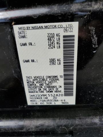 2023 NISSAN LEAF SV PL - 1N4CZ1CV9PC552420
