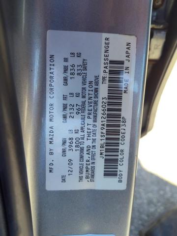 2010 Mazda 3 I VIN: JM1BL1SF9A1266023 Lot: 52154454