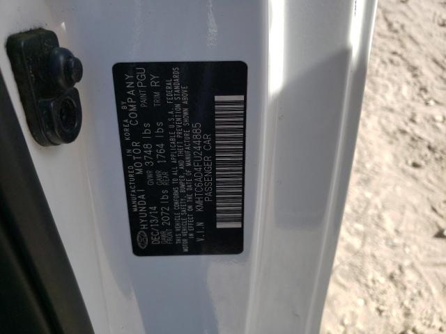 2015 Hyundai Veloster VIN: KMHTC6AD4FU244885 Lot: 51245864