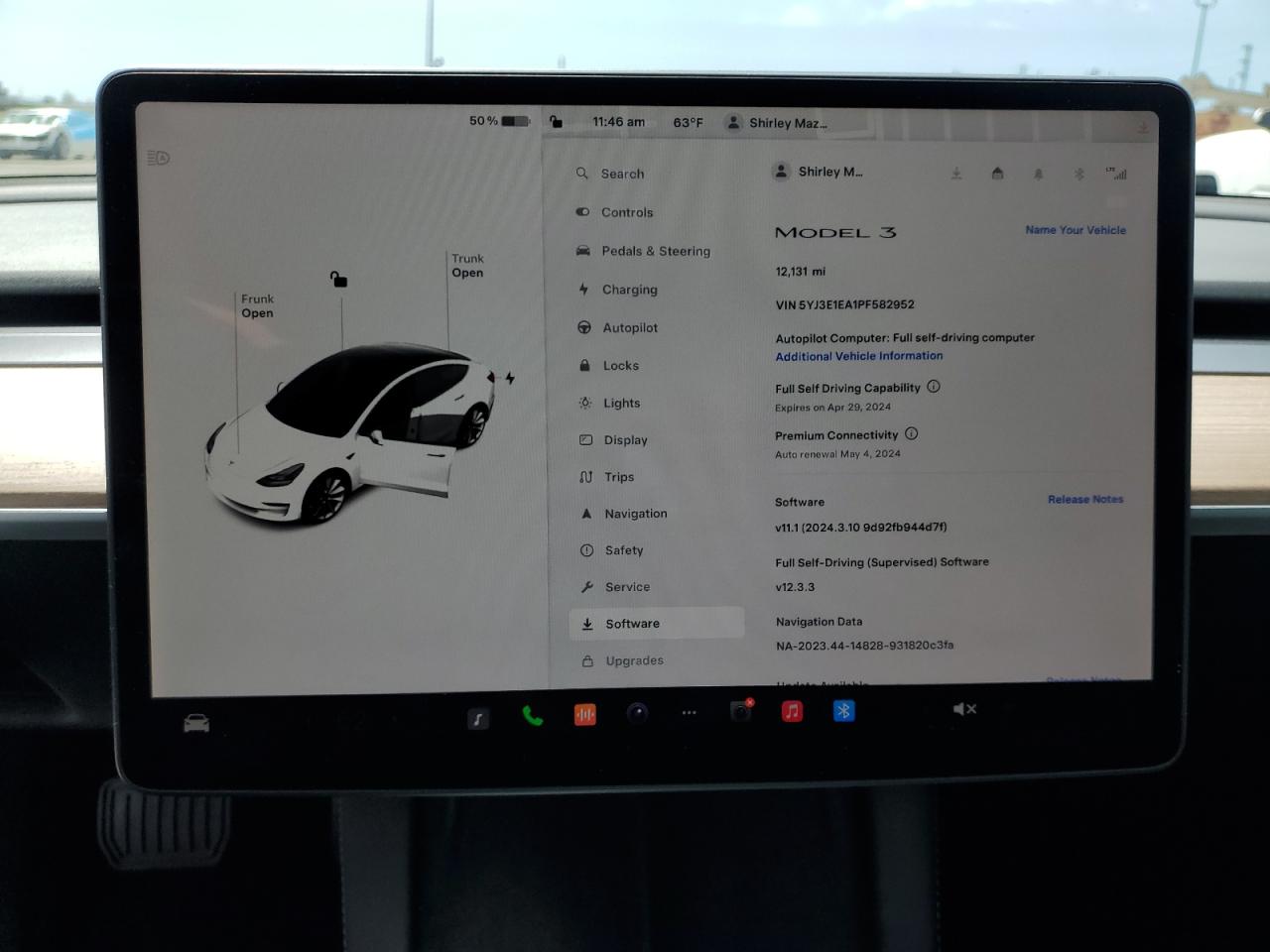 5YJ3E1EA1PF582952 2023 Tesla Model 3