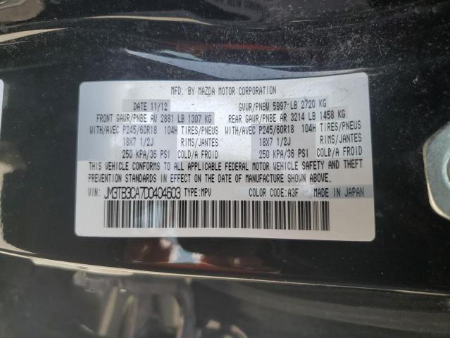 VIN JM3TB3CA7D0404603 2013 Mazda CX-9, Touring no.14