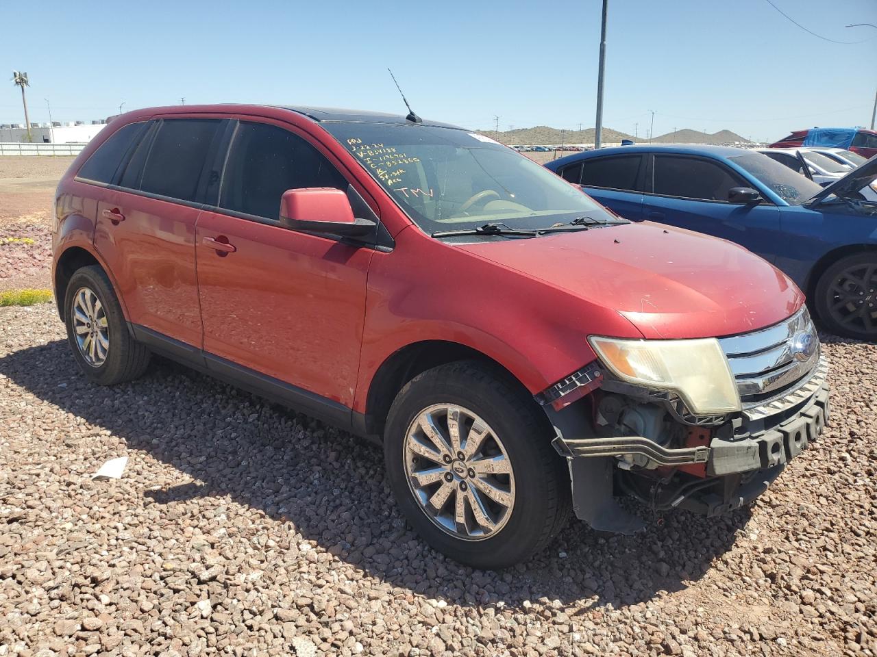 2FMDK39C17BB34188 2007 Ford Edge Sel Plus